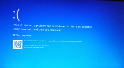 Windows 10 Restart Issue Blue Screen Error Microsoft Community