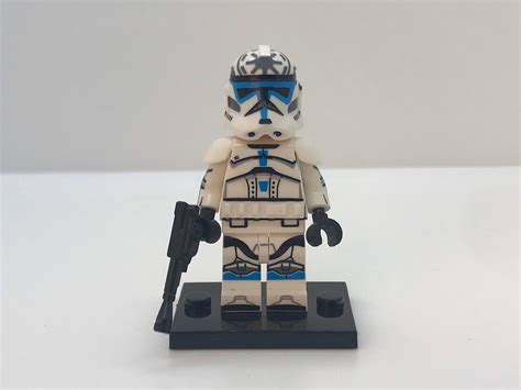 Jesse 501st Clone Trooper Star Wars Minifiguras De Las Guerras Etsy