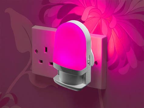 Auraglow Automatic Plug In Colour Changing Led Night Light With