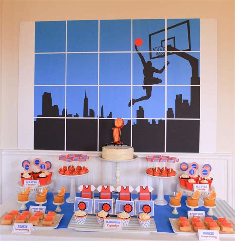 Basketball Birthday Party Ideas Photo 1 Of 32 Catch My Party