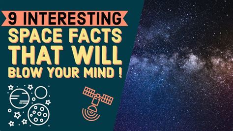 9 Interesting Space Facts That Will Blow Your Mind Youtube