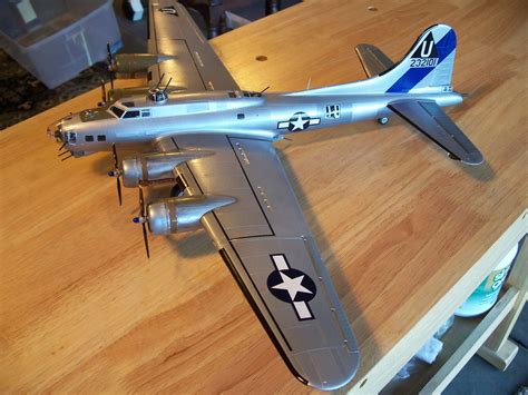 B G Flying Fortress Plastic Model Airplane Kit Scale Pictures By