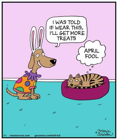 Mystery Fanfare Cartoon Of The Day April Fool