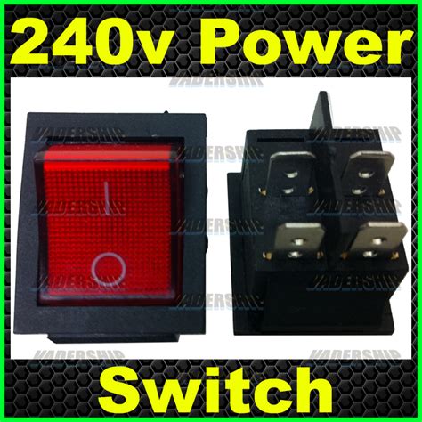 Power Switch 240v 15a Vaderships Amusements And Parts