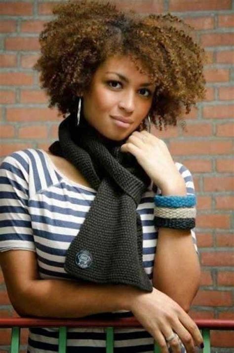 However, if you want to try this method, it is recommended to use special protection. 25 Short Curly Afro Hairstyles | Short Hairstyles 2017 ...