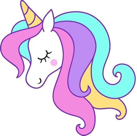 Unicorn Head Drawing | Free download on ClipArtMag