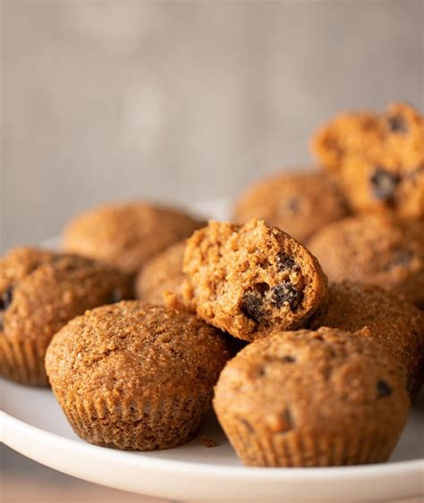 Classic Raisin Bran Muffins Healthy Blog