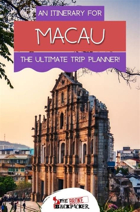 Macau Itinerary • Must Read 2024 Guide