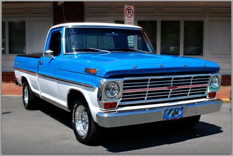 1969 Ford Ranger F 100 Blu Wht Speedprophoto Flickr