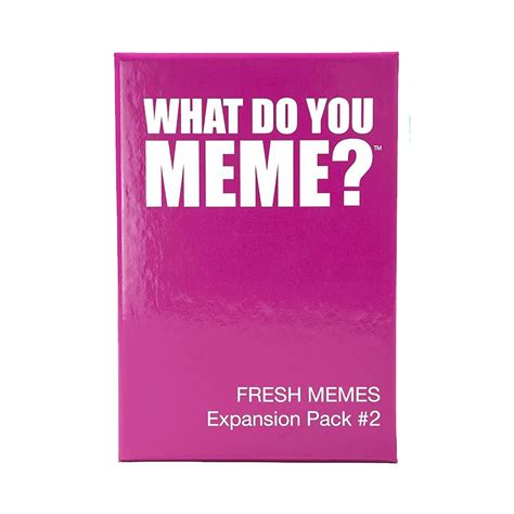 What Do You Meme Fresh Memes Expansion Pack 2 Blue Highway Games