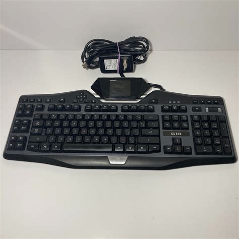 Logitech G19 Programmable Wired Gaming Keyboard With Color Display