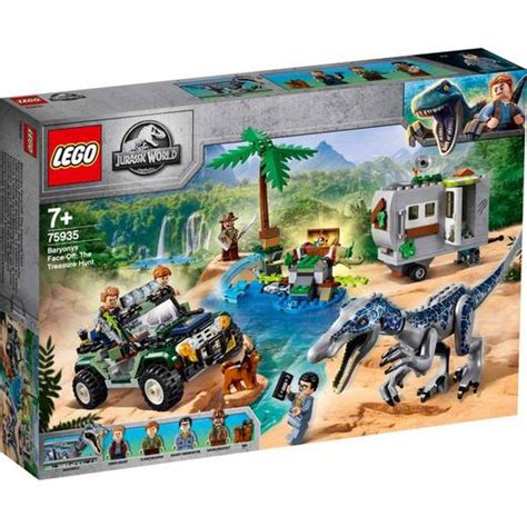 Lego Jurassic World Baryonyx Face Off The Treasure Hunt 75935 • Pris