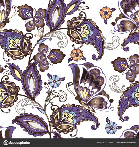 Floral motif knitting patterns knitting patterns for clothes and accessories with flower motifs in lace, texture, and cables. Motif floral sans couture. — Image vectorielle Yeresko ...