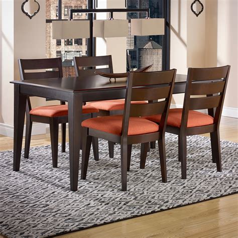 Canadel Gourmet Custom Dining Customizable Rectangular Table Set