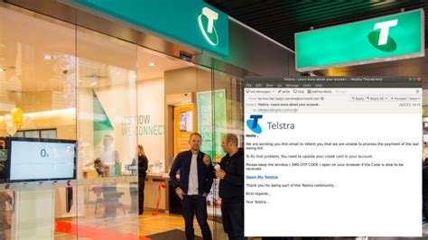 telstra customers warned of ‘owing bill message