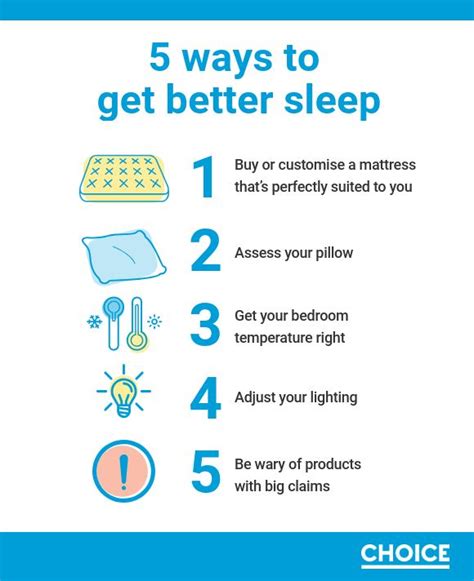 5 Ways To Get Better Sleep Choice