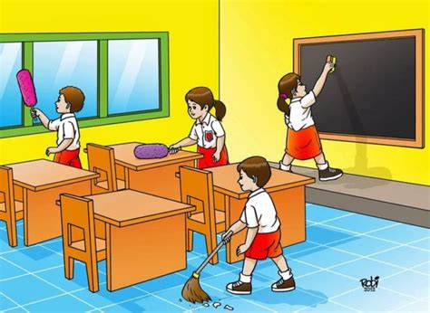 Gambar Ruang Kelas Kartun – retorika