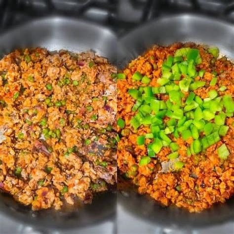 Stir well so that sugar dissolves and pepper flakes are well distributed. Sweet Spicy Ground Turkey Stir Fry - #groundturkey