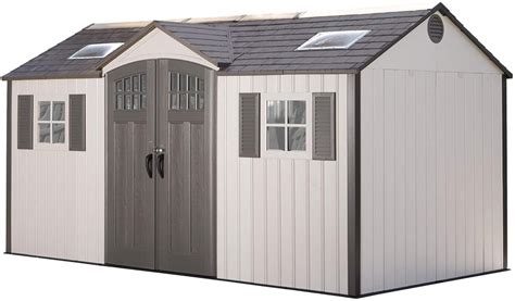 Lifetime 6446 Outdoor Storage Shed Review Storageshedshq Com