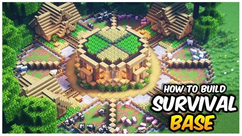 Ultimate Minecraft Survival Base Tutorial Everything You Need To