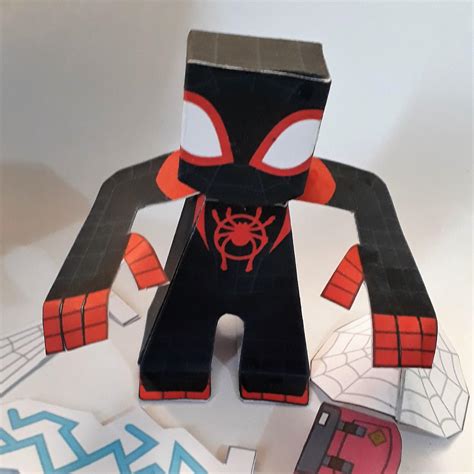 Papercraft Minecraft Spider Man