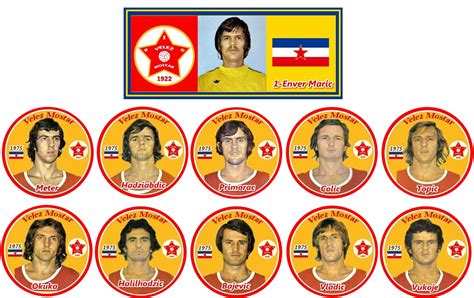 The club has a history of being one of the most . 11 Em Ação: VELEZ MOSTAR 1975 - IUGOSLÁVIA/BÓSNIA