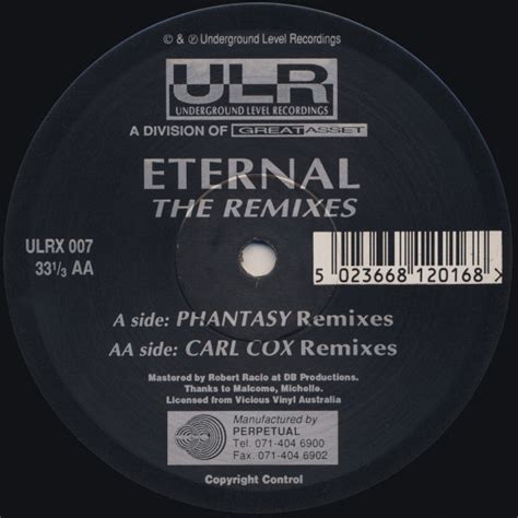 Eternal Eternal The Remixes Vinyl 12 45 Rpm Discogs