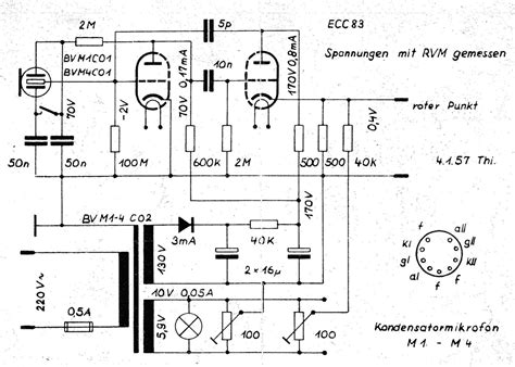Mic Echo Circuit Diagram Microphone Amplifier Circuit Wiring