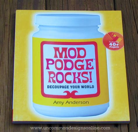 Mod Podge Rocks Book Review And Giveaway
