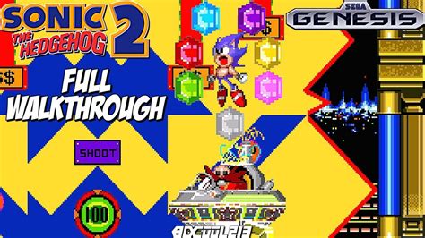 Sonic The Hedgehog 2 Sega Genesis Full Walkthrough Longplay Youtube