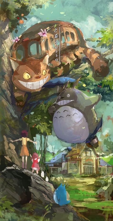 My Neighbor Totoro Tonari No Totoro となりのトトロ Studio Ghibli Kunst
