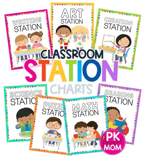 Free Printable Preschool Center Signs In English And Spanish