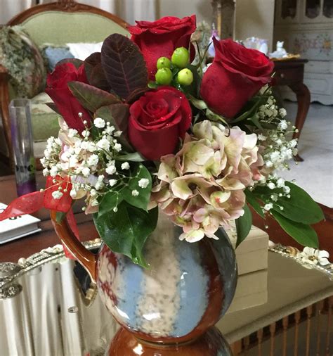 Ceramic Pretty Pitcher In Agoura Hills Ca Oakbrook Florist And The