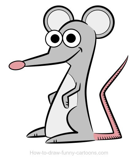 How to draw a mouse easy? Mouse drawings (Sketching + vector)