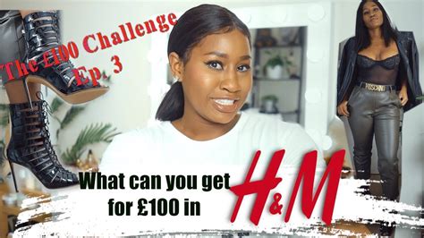 Ep 3 What Can You Get For £100 In Handm Youtube
