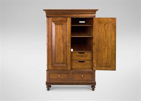 I still have ethan allen furniture from 30 years ago. Calvin Armoire - Ethan Allen | Furniture, Tall cabinet ...