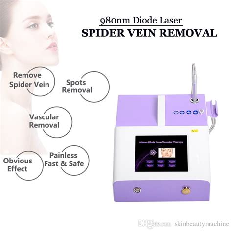 980nm Diode Laser Varicose Veins Treatment Laser Spider Veins Removal