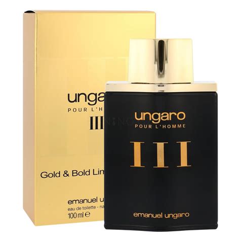 Emanuel Ungaro Ungaro Pour L´homme Iii Gold And Bold Limited Edition