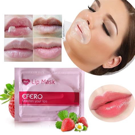 10pcs Lip Enhancer Crystal Collagen Lips Mask Moisturizing Essence Anti