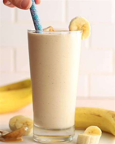 Peanut Butter Banana Smoothie Video Smoothie Recipes Healthy