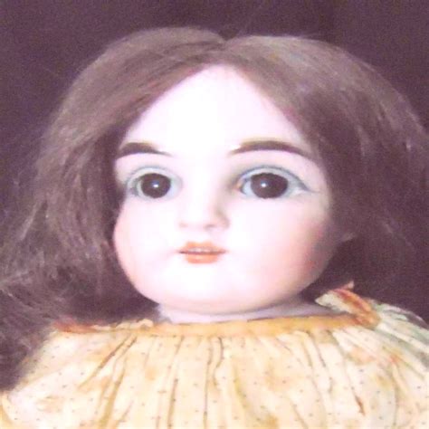Antique Doll Character Toy German Kestner Kid Leather Body Figure Sleep