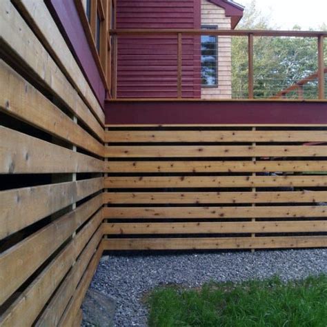 Top 50 Best Deck Skirting Ideas Elevated Backyard Designs