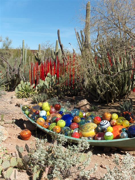 Chihuly At Desert Botanical Garden Phoenix Arizona Glass Garden Art Stained Glass Art Chihuly