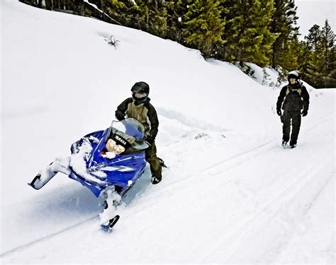 Snowmobiling In Montana Montana Hunting And Fishing Information