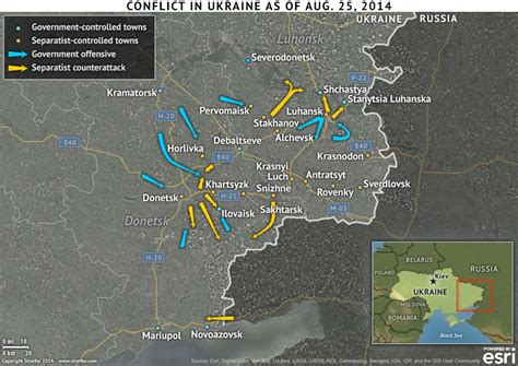 After Re Establishing Supply Lines Ukrainian Separatists Launch