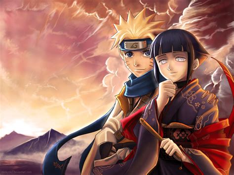 gambar naruto sasuke: naruto dan hinata wallpaper