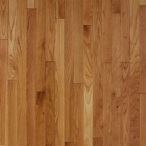 Natural White Oak Smooth Solid Hardwood Floor And Decor