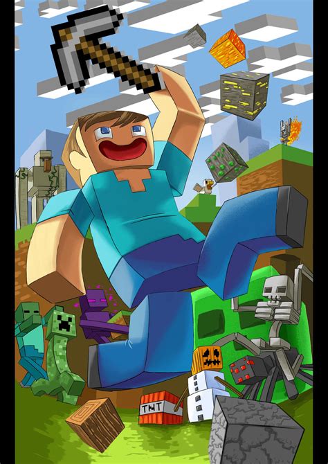 Minecraft Fan Art By Semajz On Deviantart