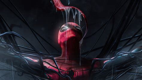 Venom Spider Man 4k Wallpaper