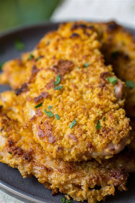 Drop into baggie and shake to coat. Homemade Shake and Bake Pork Chops | Breaded & Grilled ...